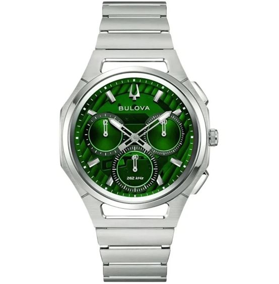 Montre Bulova Homme Curv in Acier 96A338 - 96A338